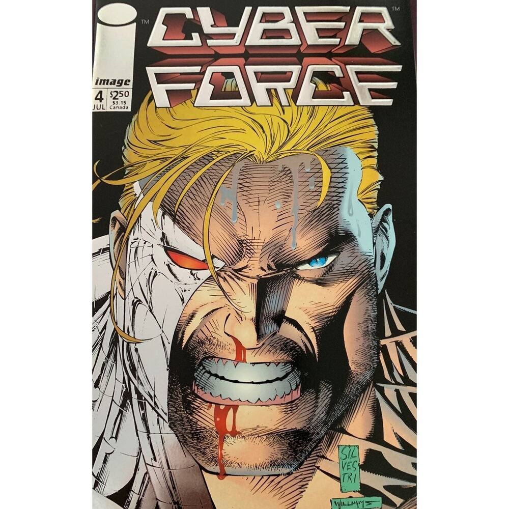 Cyber Force Collectable Comic Book